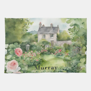 Paño De Cocina Irlanda Country House Irish Surname Name Personali