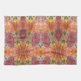 Paño De Cocina Isla anaranjada 3 de la estrella