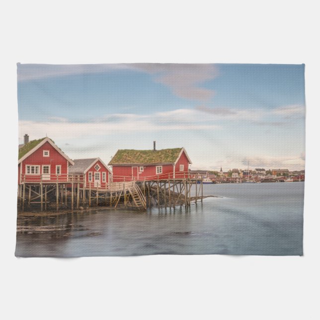 Paño De Cocina Islas Lofoten Noruega (Horizontal)