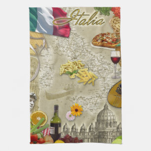 Paño De Cocina Italia