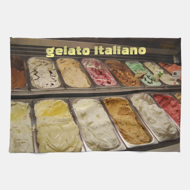 Paño De Cocina Italiano Gelato (Horizontal)
