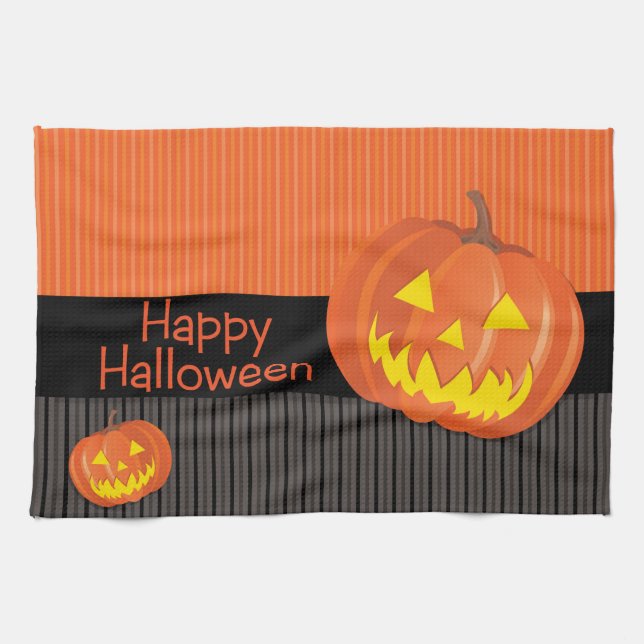 Paño De Cocina ¡Jack O'Lanterns! (Horizontal)