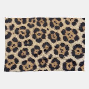 Paño De Cocina jaguar leopardo textura pelaje piel cuero animal p
