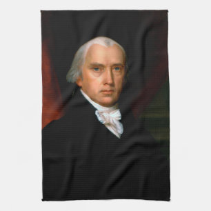 Paño De Cocina James Madison el 4º Presidente: América Colonial