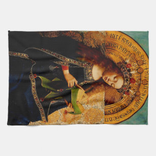 Paño De Cocina Jan van Eyck - Colección de arte fino de la Virgen