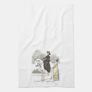 Paño De Cocina Jane en Caballo - Jane Austen Orgullo y Prejuicio
