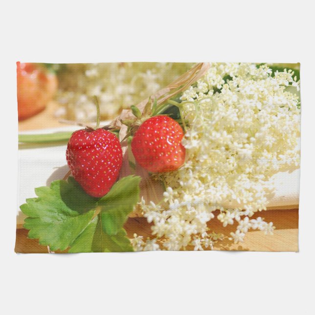 Paño De Cocina Jardín de cabañas, Rosalinde (Horizontal)