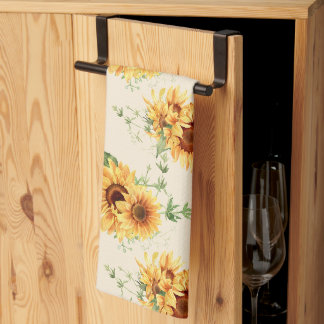 Paño De Cocina Jardín de Cottage Sunflowers