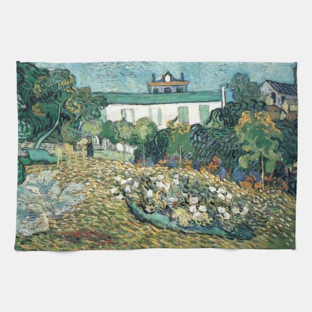 Paño De Cocina Jardín de Daubigny - Gogh (Horizontal)