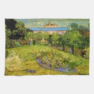 Paño De Cocina Jardín de Daubigny por Vincent van Gogh, Le Jardin