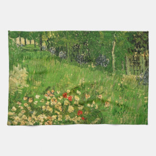 Paño De Cocina Jardín de Daubigny por Vincent van Gogh, Le Jardin
