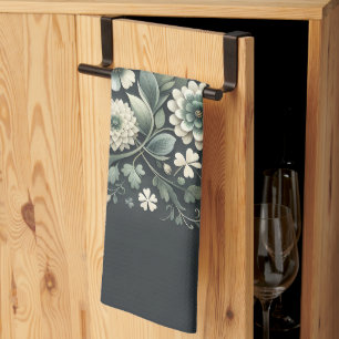 Paño De Cocina Jardín de Nudos de Trébol Susurrante