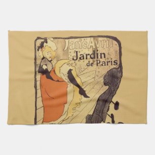 Paño De Cocina Jardin de Paris - Toulouse-Lautrec
