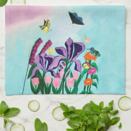 Paño De Cocina Jardín de placeres divinos