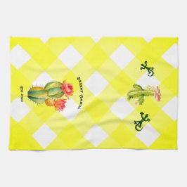 Paño De Cocina Jardín del desierto