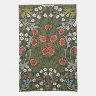 Paño De Cocina Jardín Flor Clásica de William Morris Blackthorn