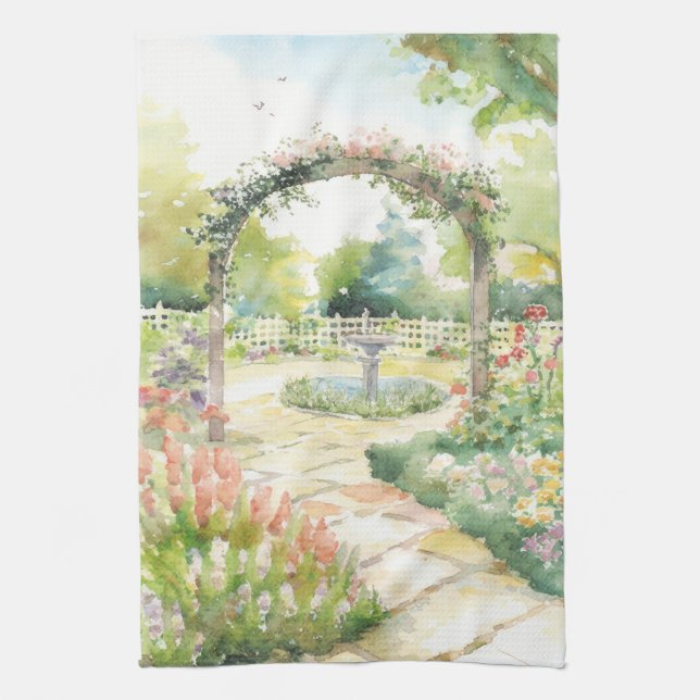 Paño De Cocina Jardín inglés (Vertical)