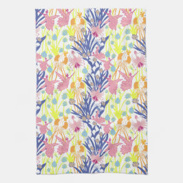 Paño De Cocina Jardín Surrealista