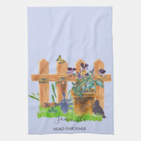 Jardinero de cabeza personalizado de la escena Wat