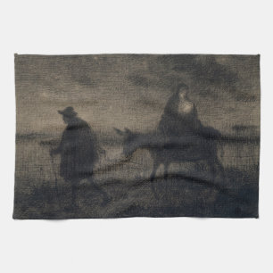 Paño De Cocina Jean-Francois Millet - El Vuelo A Egipto