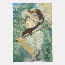 Paño De Cocina Jeanne (primavera) Edouard Manet