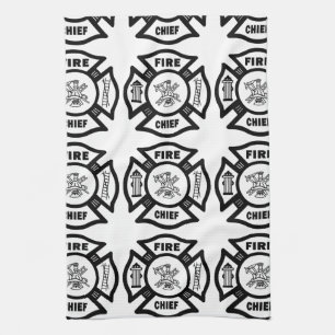 Paño De Cocina Jefe de bomberos