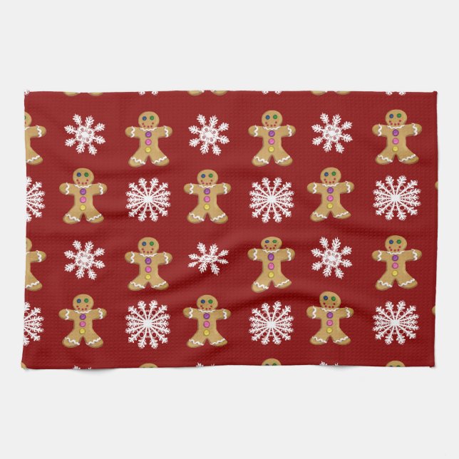 Paño De Cocina Jengibre y nieve (Horizontal)