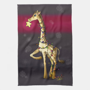 Paño De Cocina Jirafa brillante