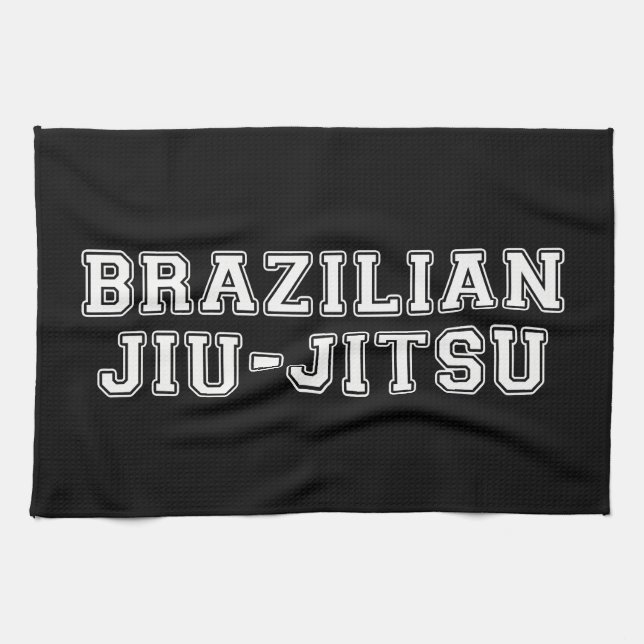 Paño De Cocina Jiu Jitsu brasileño (Horizontal)