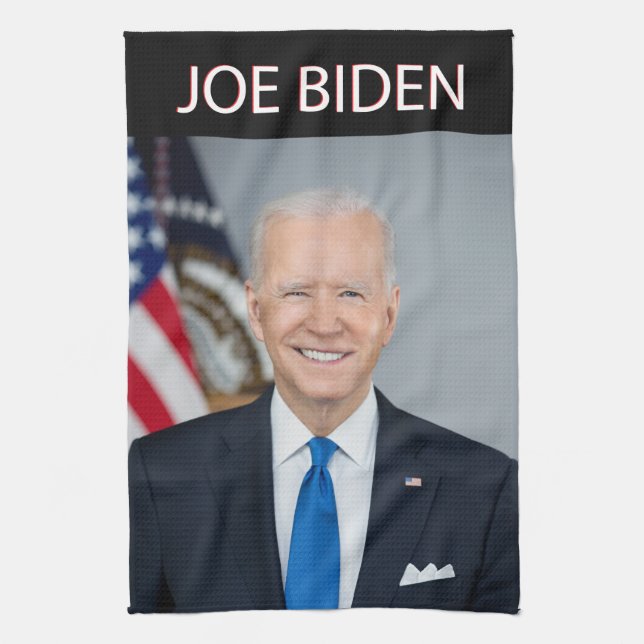 Paño De Cocina JOE BIDEN President (Vertical)