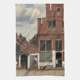 Paño De Cocina Johannes Vermeer - Little Street