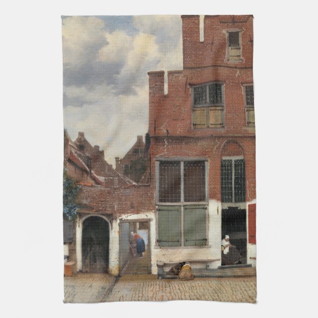 Paño De Cocina Johannes Vermeer - Little Street (Vertical)