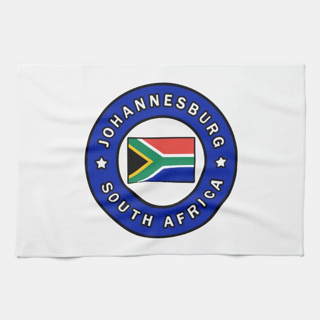 Paño De Cocina Johannesburgo Sudáfrica (Horizontal)