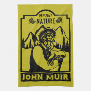 Paño De Cocina John Muir Conservador Estadounidense