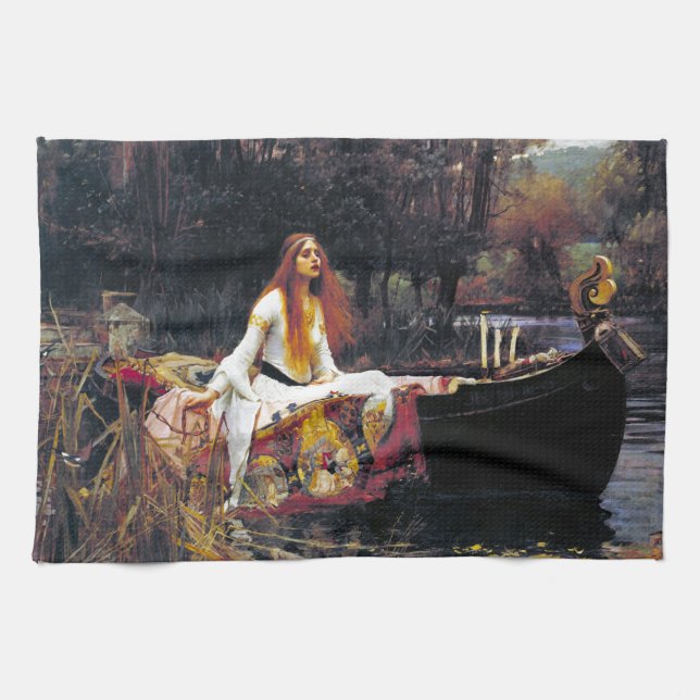 Paño De Cocina John William Waterhouse La Dama De Shalott (Horizontal)
