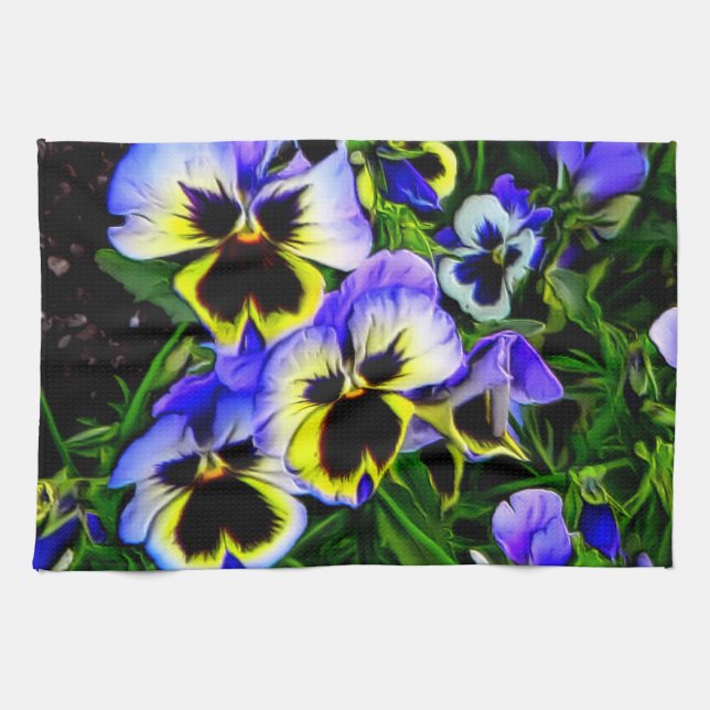 Paño De Cocina Johnny Jump Up (Horizontal)
