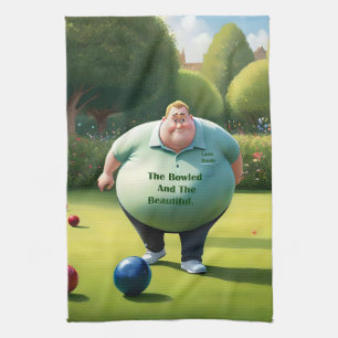 Paño De Cocina Jolly Lawn Bowler Man,