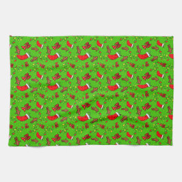 Paño De Cocina Jolly Navidades_green