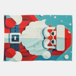 Paño De Cocina jolly Santa Claus