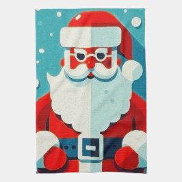 Paño De Cocina jolly Santa Claus