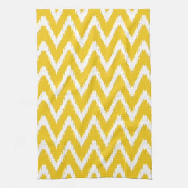 Paño De Cocina Jonquil Asian Moods Ikat Chevrons (Vertical)