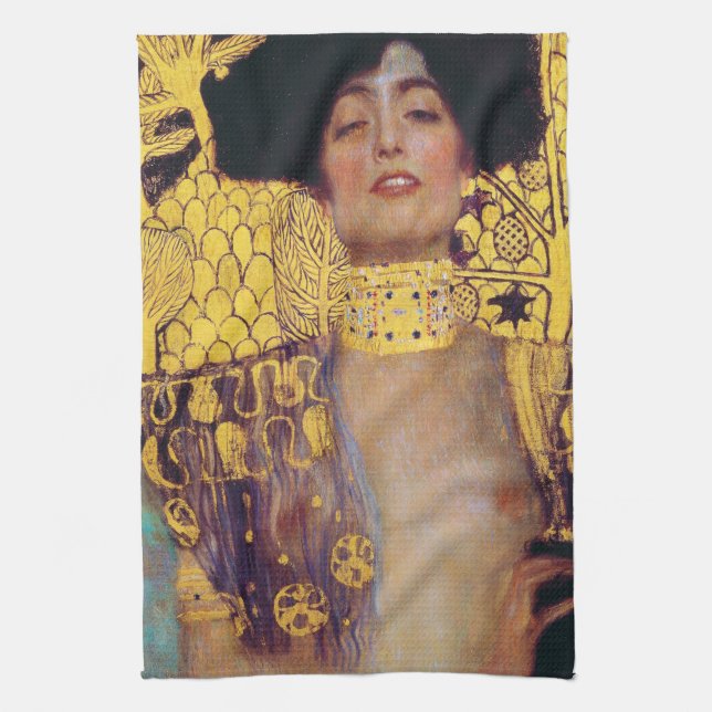 Paño De Cocina Judith (Lady in Gold), Gustav Klimt (Vertical)