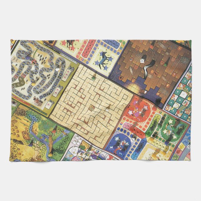 Paño De Cocina ¡Juego encendido!  Juegos de mesa (Horizontal)