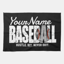 Jugador de Equipo de Béisbol Retro con Nombre de E