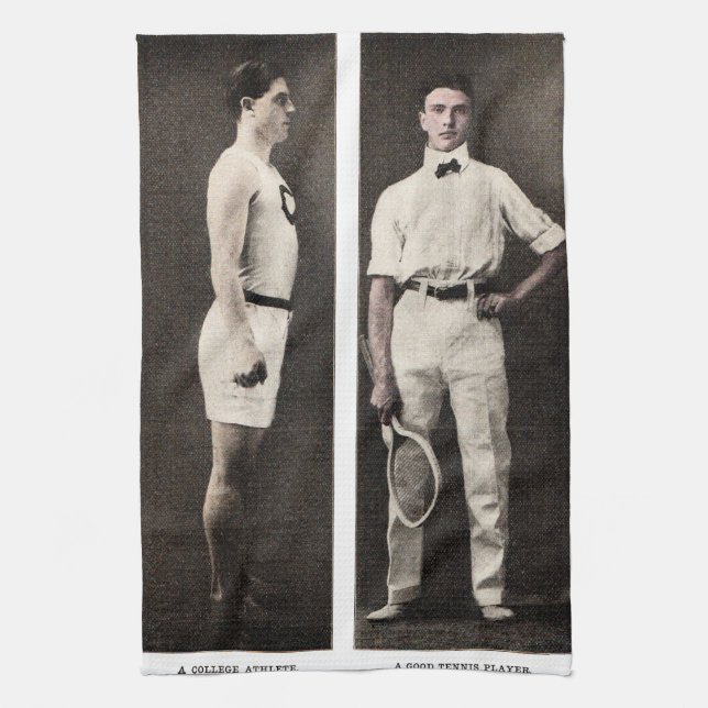 Paño De Cocina Jugador de tenis de campaña Pro (Vertical)