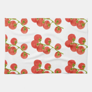 Paño De Cocina Jugador de verduras de tomate