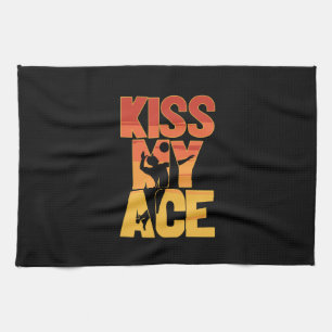 Paño De Cocina Jugador de Voleibol Kiss My Ace
