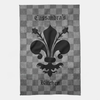 Paño De Cocina Jugador medieval fleur de lis
