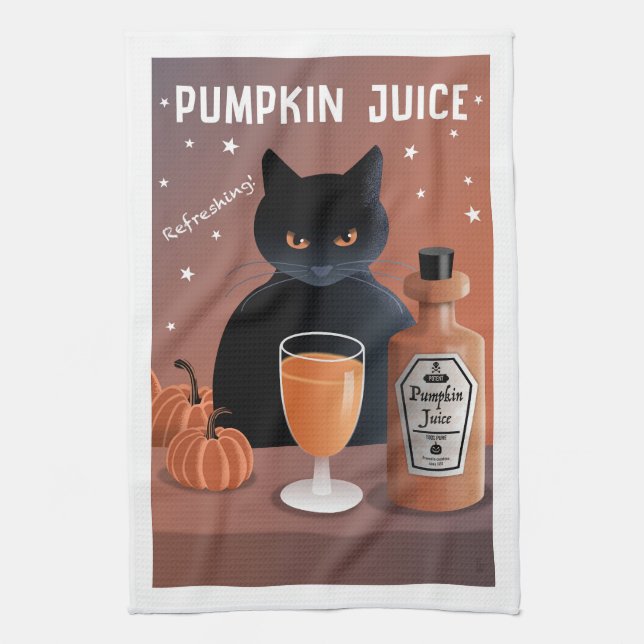 Paño De Cocina Jugo de calabaza (Vertical)