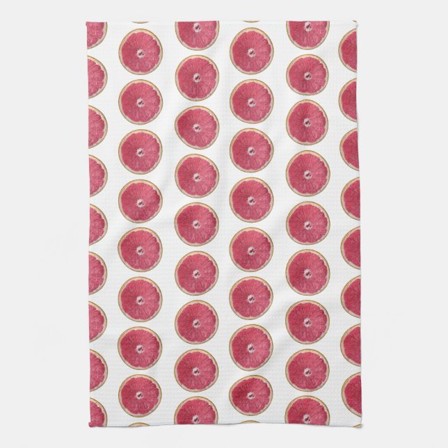 Paño De Cocina Juicy Red Grapefruit (Vertical)